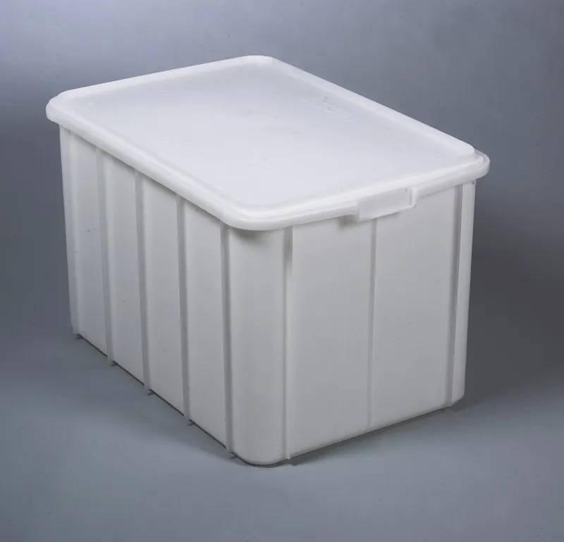 Bac de stockage en HDPE blanc, 94 L