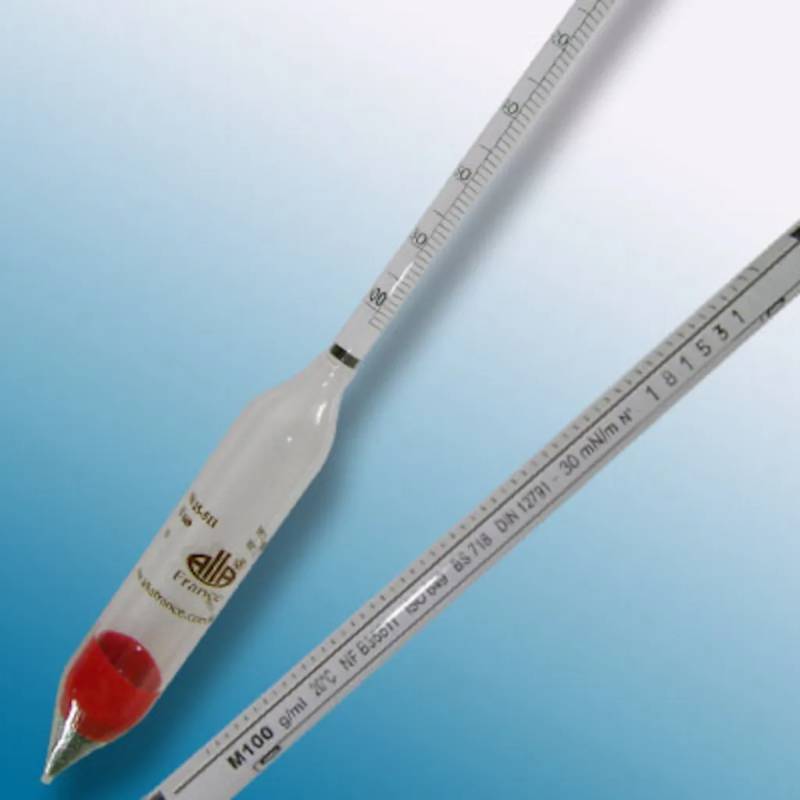 Densimètre normalisé 0.700-0.800 g/ml