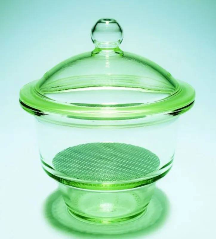 Dessiccateur en verre complet à bouton, Ø 200 mm