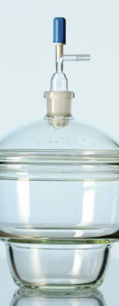 Dessiccateur en verre Duran à robinet, Ø 270 mm