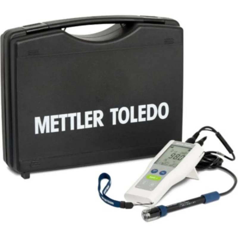 Oxymètre portable Mettler Toledo FiveGo F4 — kit terrain avec capteur LE621 IP67 et mallette de transport