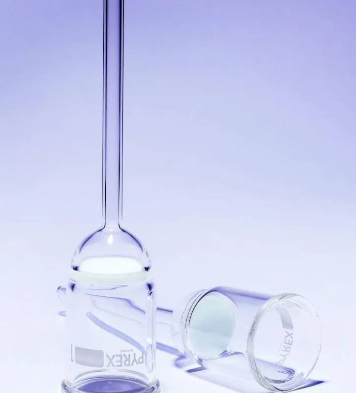 Entonnoir filtrant cylindrique en verre Pyrex, porosité 4 — Ø 30 mm — lot de 5