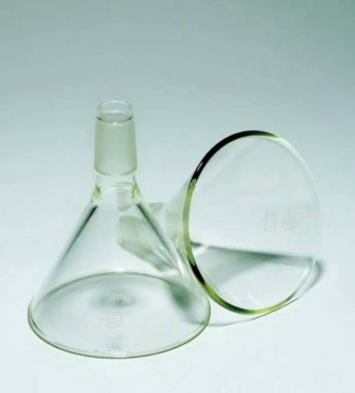 Entonnoir à poudre en verre Pyrex, rodage 29/32