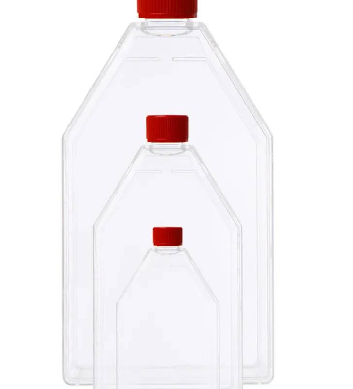 Flacon de culture cellulaire LABSOLUTE, 25 cm², stérile — lot de 200 (10 sachets de 20)