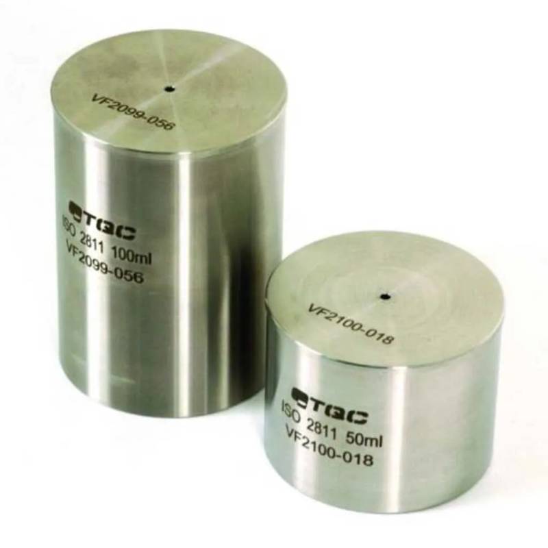 Pycnomètre en aluminium, 100 mL