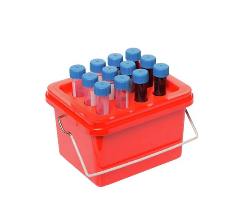 Mini-refroidisseur en polycarbonate, 12 tubes, 15 mL