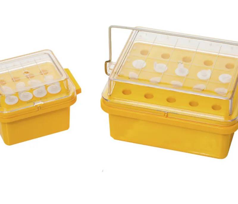 Mini-refroidisseur en polycarbonate, 12 tubes, 0,5-1,5 mL