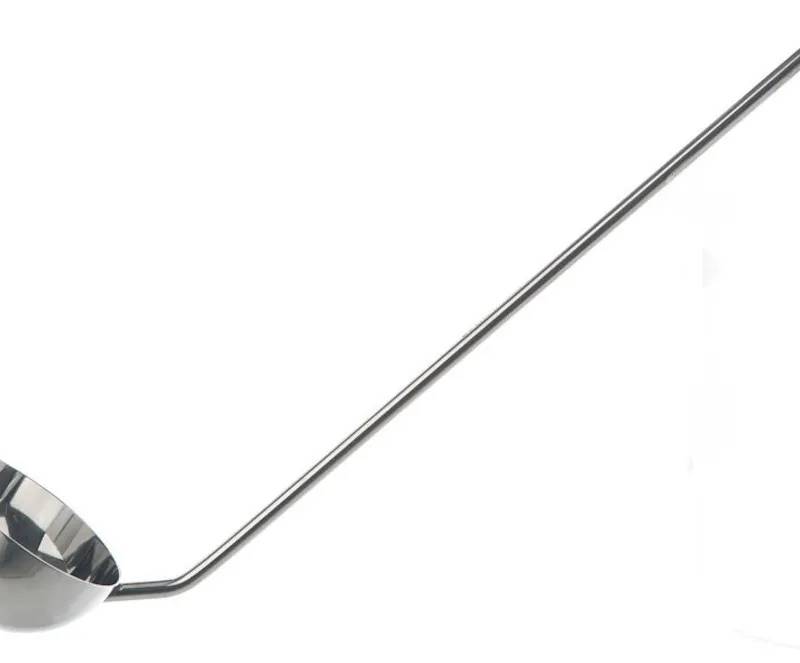 Louche inox à manche rond, Ø 80 mm, 175 mL