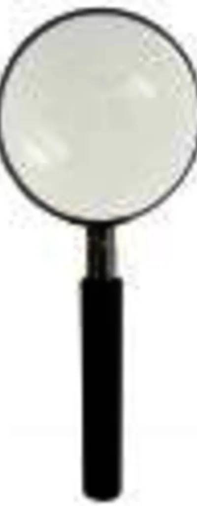 Loupe Ø 75 mm, manche ABS, grossissement x3