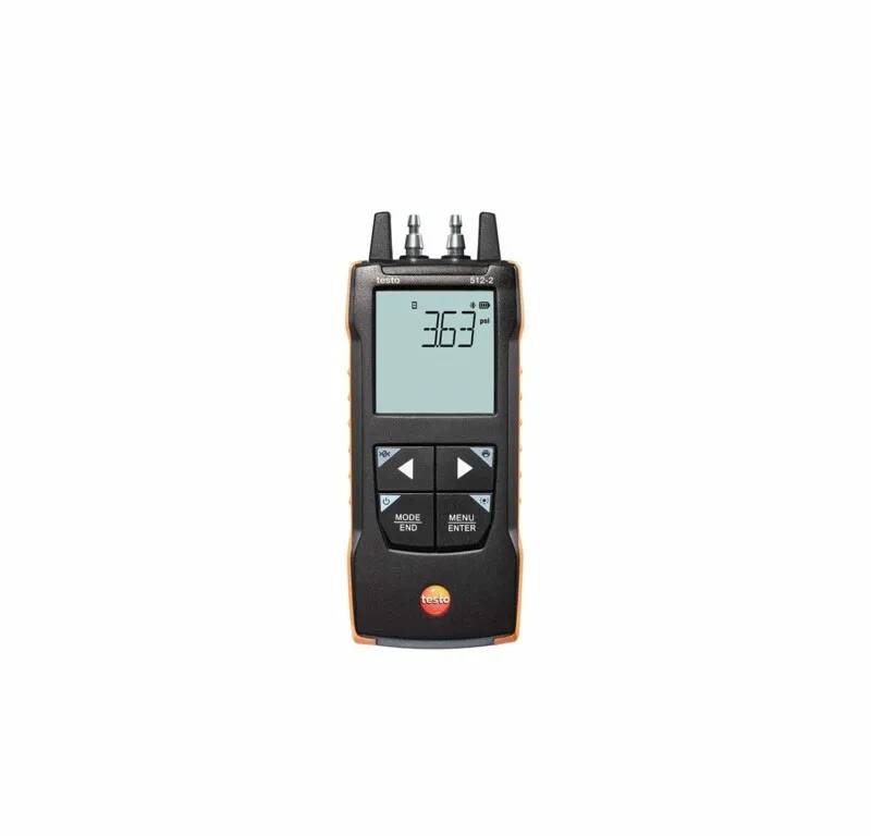 Manomètre différentiel Testo 512-2 (0-2000 hPa) avec connexion à l'app