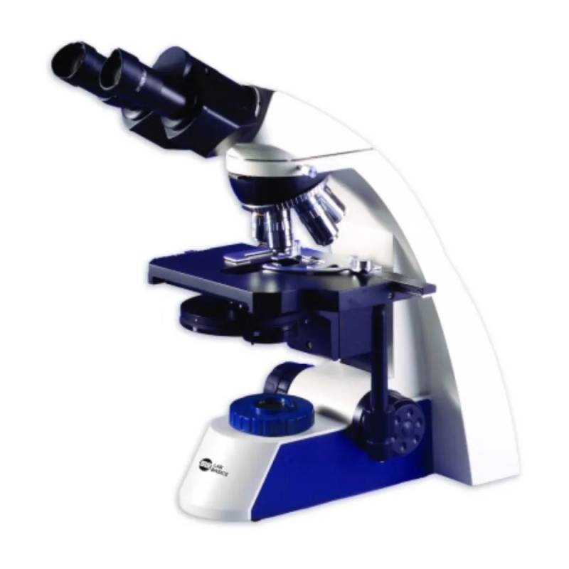 Microscope optique binoculaire SLS Lab Basics Magnum — objectifs plan achromatiques 4x/10x/40x/100x, éclairage LED
