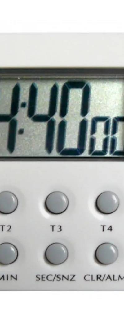Compteur-décompteur 4 canaux, 100 h avec alarme retardée
