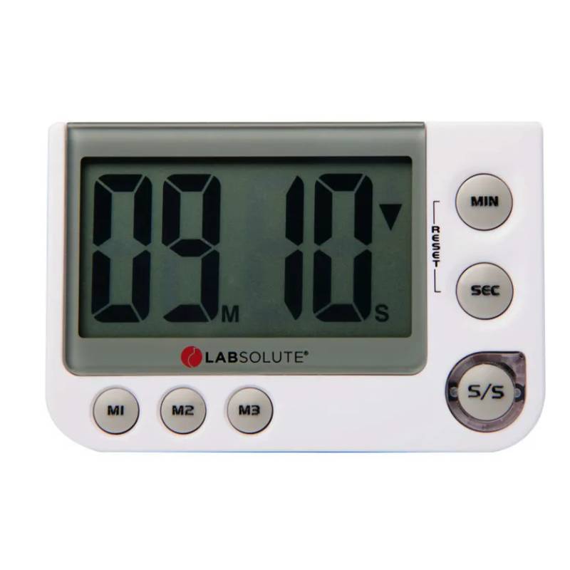 Compteur-décompteur Jumbo 99 min, alarme sonore et visuelle