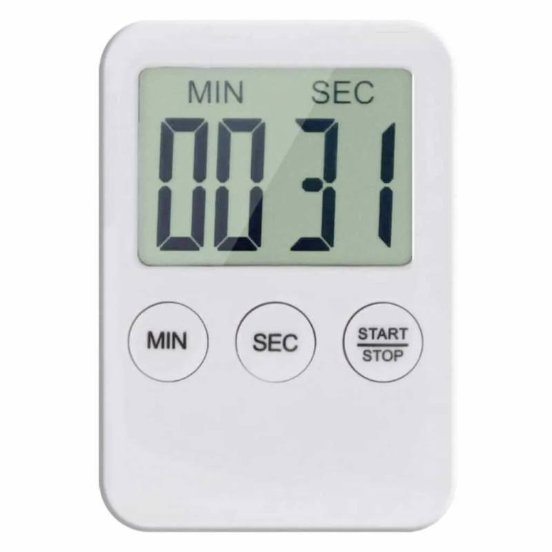 Minuteur digital 100 min, compteur-décompteur