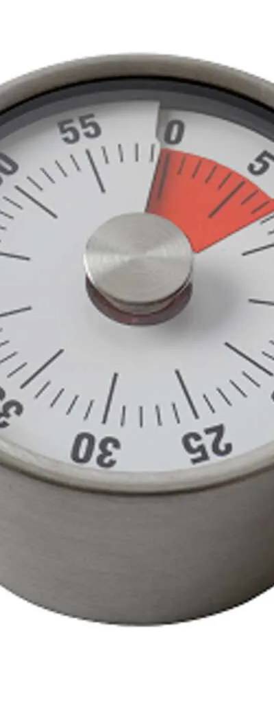 Minuteur mécanique aimanté, 60 minutes