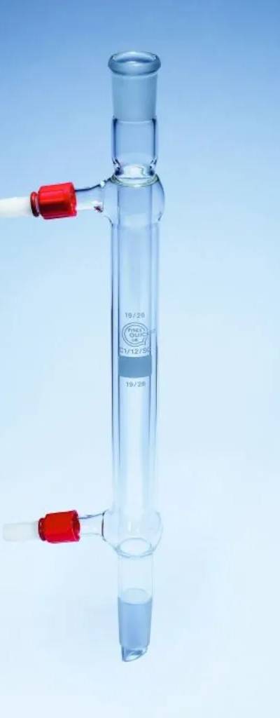 Réfrigérant Liebig double rodage, Pyrex, CN 19/26, 250 mm