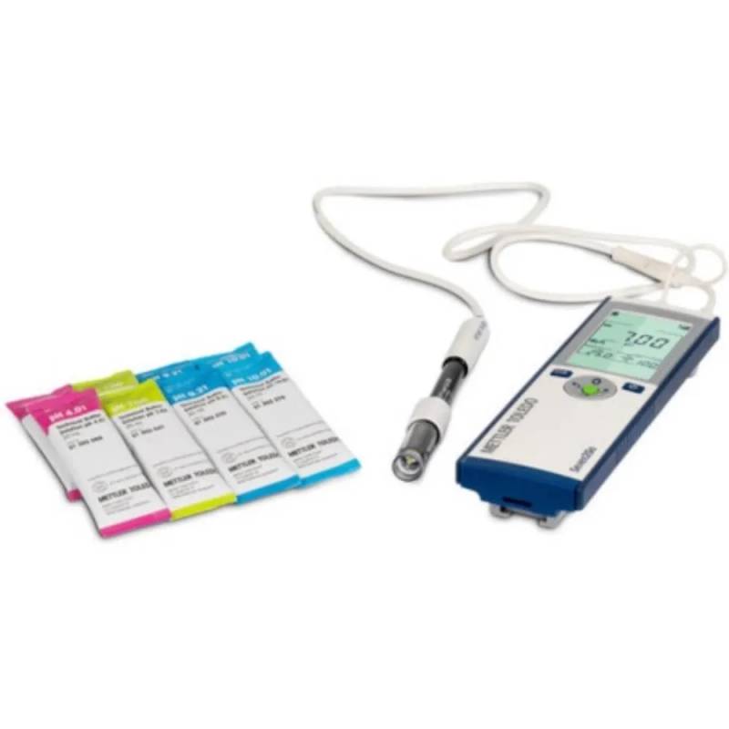 pH-mètre portable Mettler Toledo Seven2Go S2 — kit standard avec sonde ISM InLab Expert Go