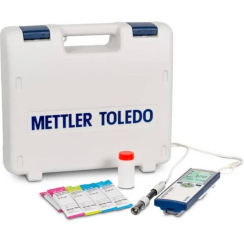 pH-mètre portable Mettler Toledo Seven2Go S2 — kit terrain avec sonde ISM InLab Expert Go et mallette