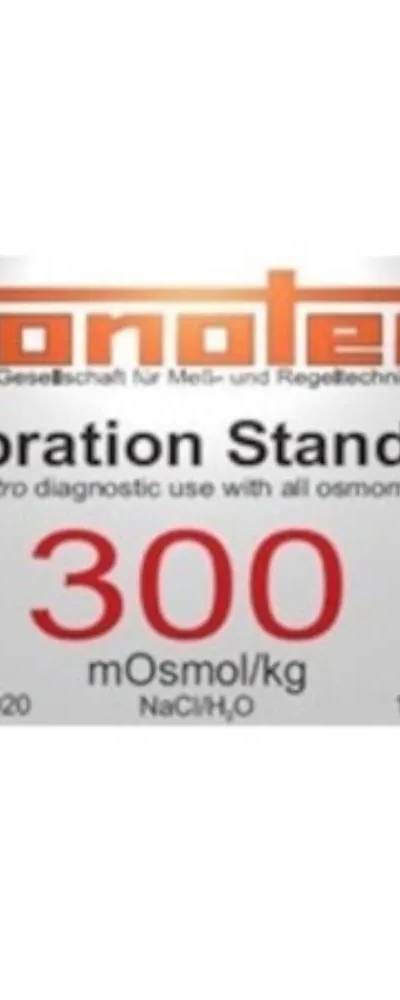 Ampoules d'étalonnage Gonotec 300 mOsmol/kg (lot de 10 x 1 mL) pour Osmomat