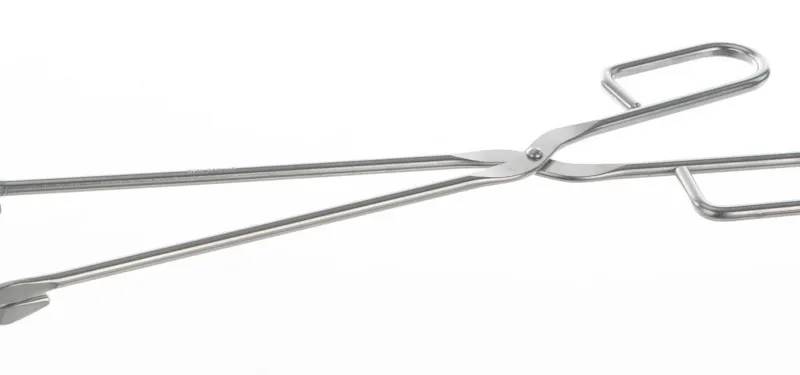 Pince inox pour stérilisation, 280 mm