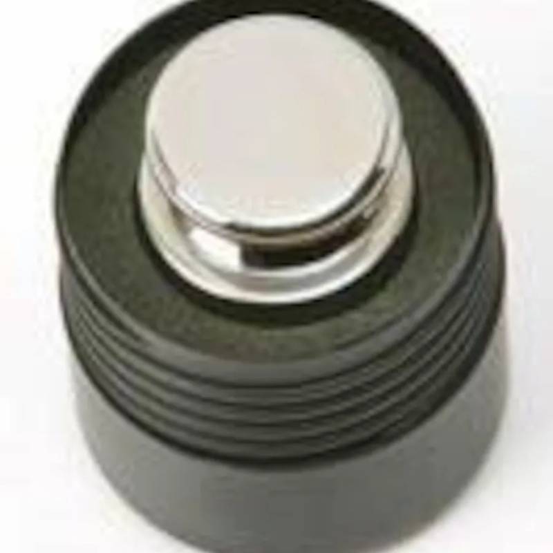 Poids étalon inox 1 kg, classe F1, avec certificat DAkkS