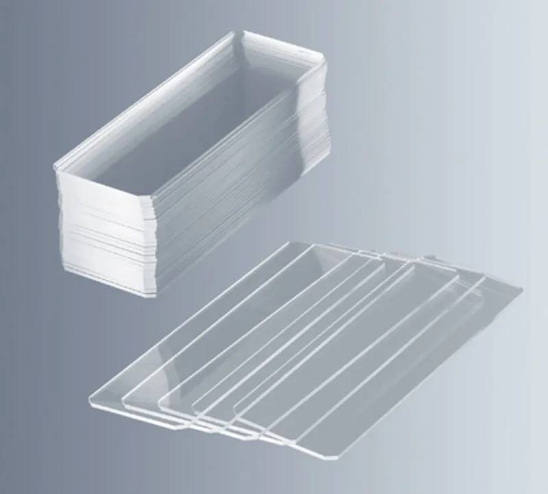 Lames porte-objet 26 x 76 mm, bords rodés à 90° — lot de 50