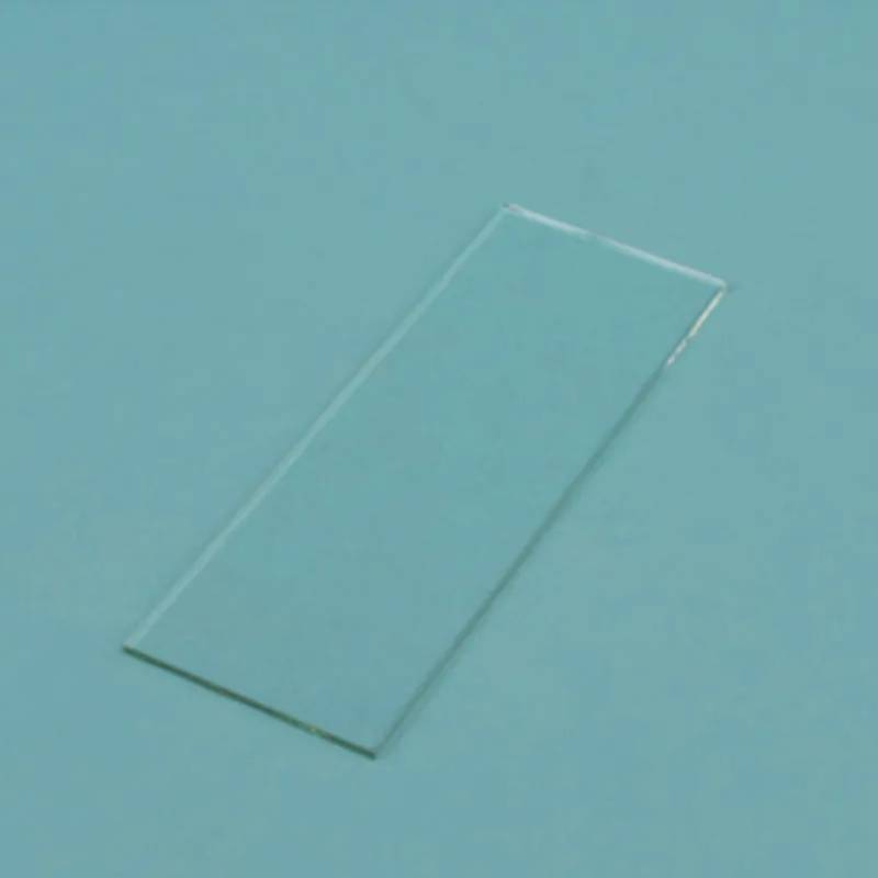 Lames porte-objet 76 x 26 mm, bords bruts — lot de 50