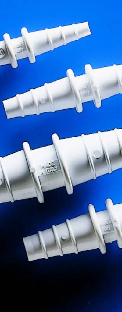 Raccord droit en PP, diamètre 8-9-10 mm — lot de 10