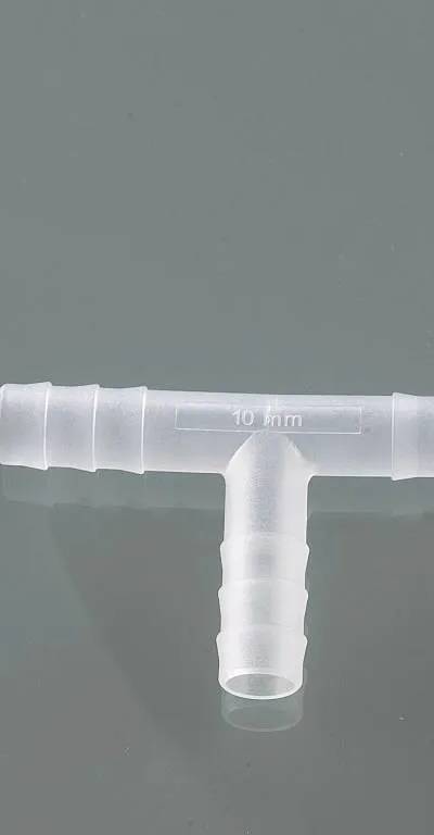 Raccord de tuyau en T, PP cylindrique, 9-11 mm — lot de 10