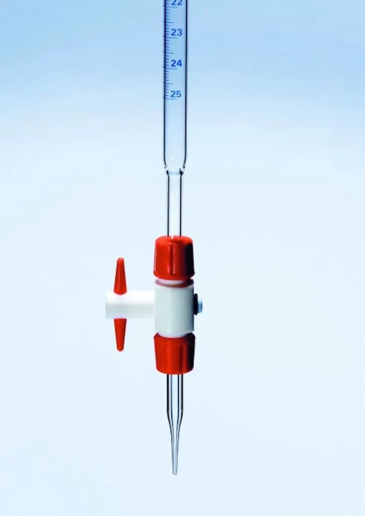 Robinet de rechange en PTFE pour burettes 10-25-50 mL