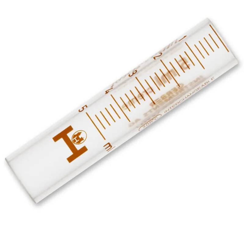 Verre de rechange gradué, 11 mL, pour seringue Gerber