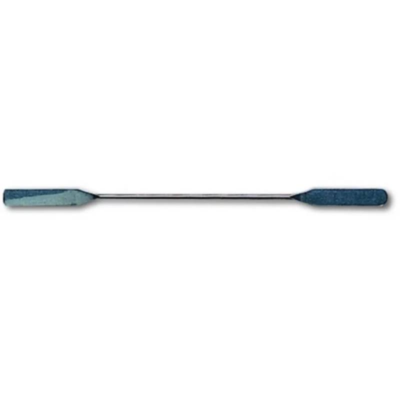 Double micro-spatule en inox, Ø 6 mm, longueur 150 mm