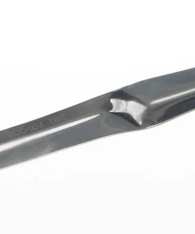Spatule inox labo-verseuse, 200 mm — à l'unité