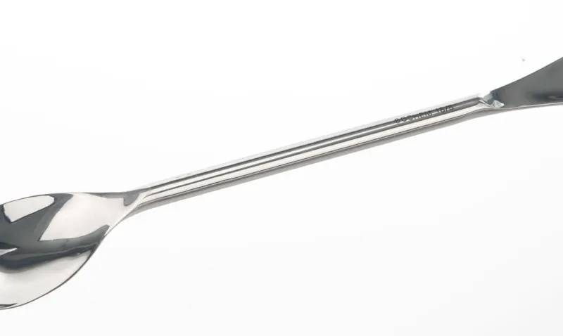 Cuillère-spatule en inox, longueur 400 mm, Ø 8 mm