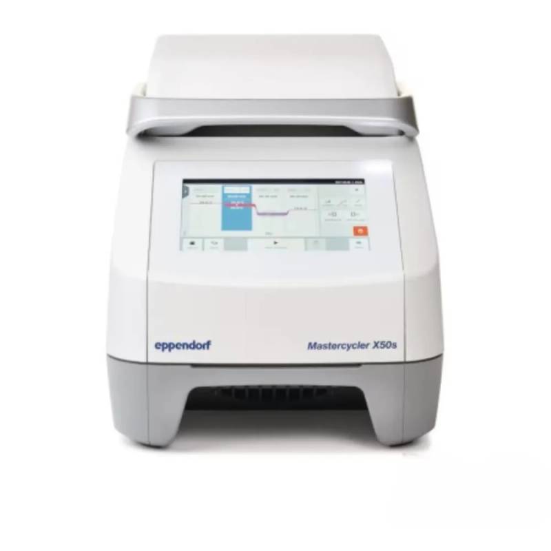 Thermocycleur Eppendorf Mastercycler X50s — bloc 96 puits argent, avec panneau de commande