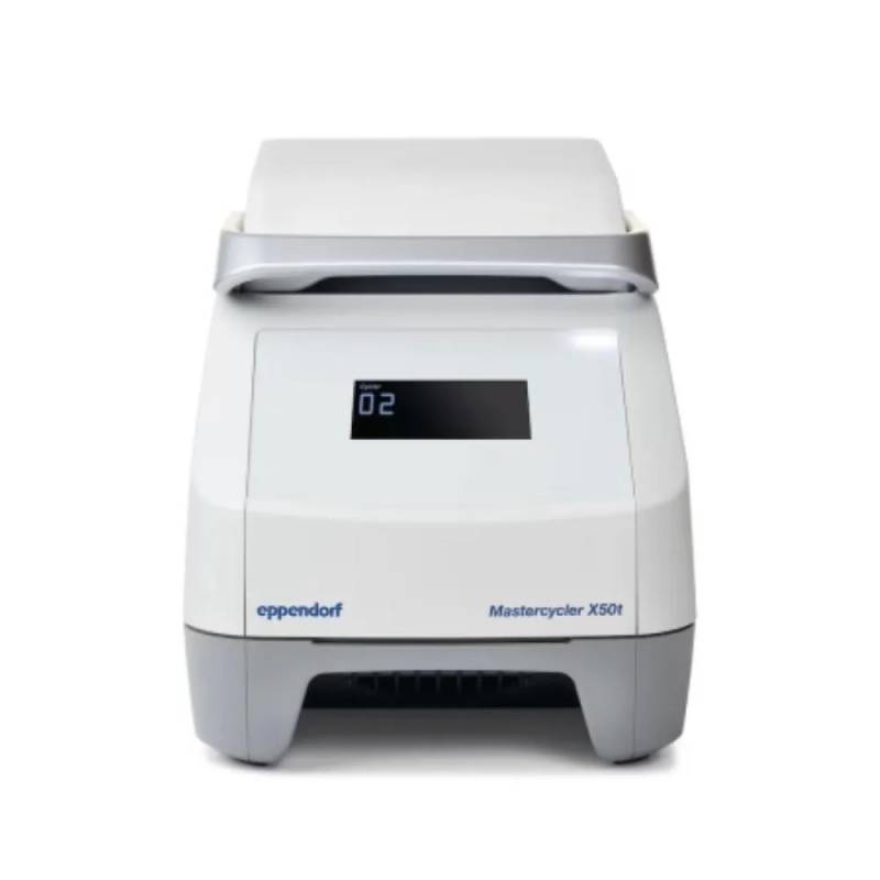 Thermocycleur Eppendorf Mastercycler X50t — bloc 384 puits aluminium, couvercle haute pression, sans panneau de commande