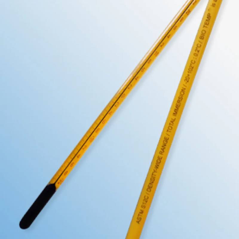 Thermomètre ASTM à alcool, -20/+102 °C, en 0,2 °C