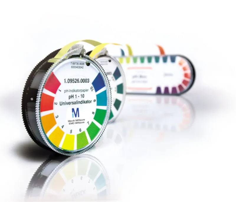 Papier indicateur acétate de plomb (II) Merck, rouleau 4,80 m
