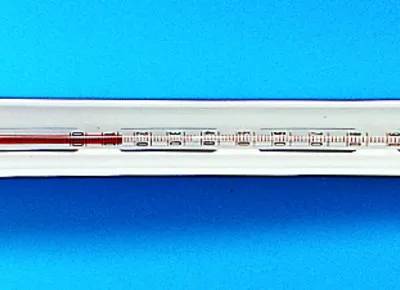 Thermomètre fromager d'angle, -10/+120 °C, gaine trapézoïdale