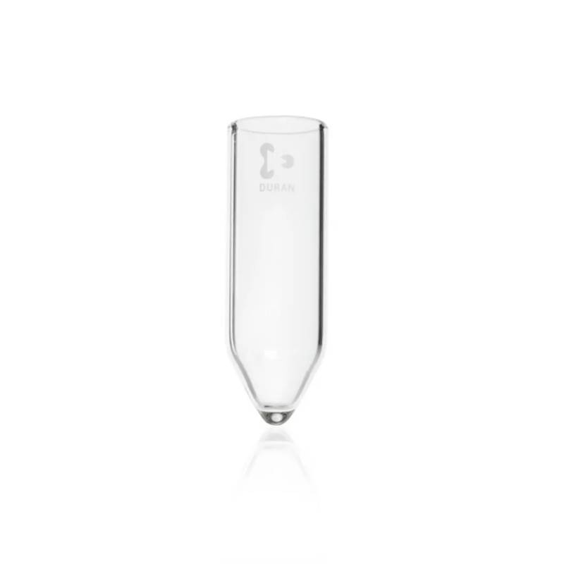 Tube à centrifuger en verre Duran, fond conique, 50 mL — lot de 10