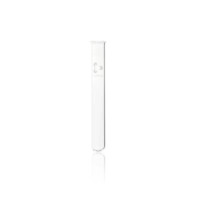 Tube à essai en verre Duran, bord évasé, 9 mL — lot de 100