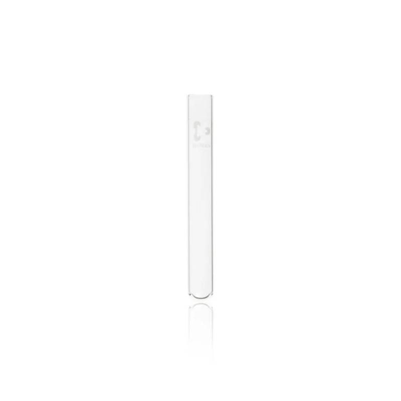 Tube à essai en verre Duran, bord droit, 9 mL — lot de 100