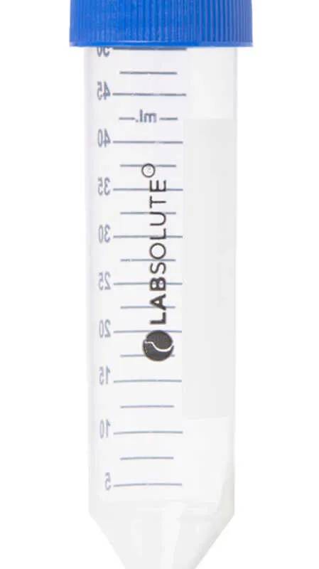 Tube à centrifuger en polypropylène, fond conique, stérile, en rack, 50 mL — lot de 300