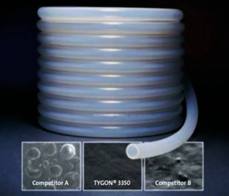 Tube Tygon 3350, Ø 1,6 x 3,2 mm, épaisseur 0,8 mm — rouleau de 15 m